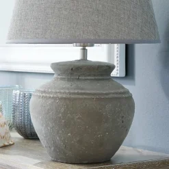LOBERON Tischlampe Cleveland grau Hot