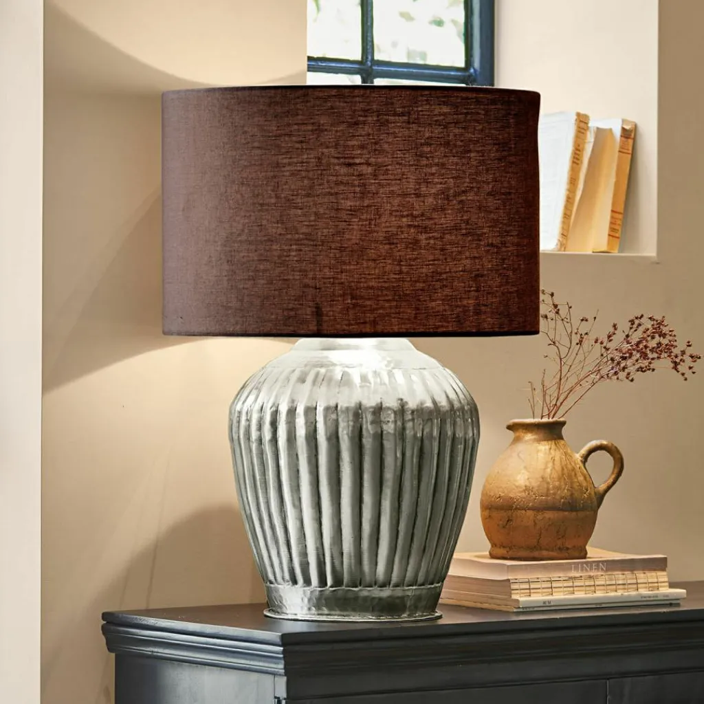 LOBERON Tischlampe Fauville silber/schwarz Best