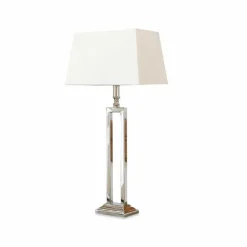 LOBERON Tischlampe Kinshaa creme/silber Outlet