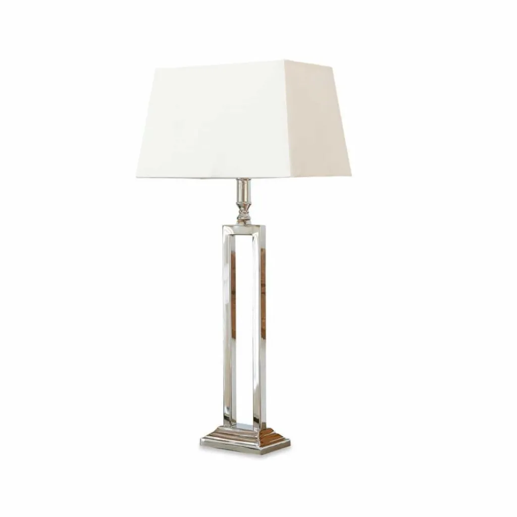 LOBERON Tischlampe Kinshaa creme/silber Outlet