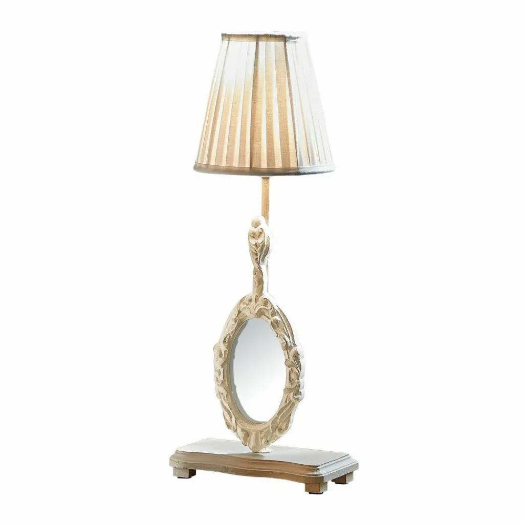 LOBERON Tischlampe mit Spiegel Brannach Clearance