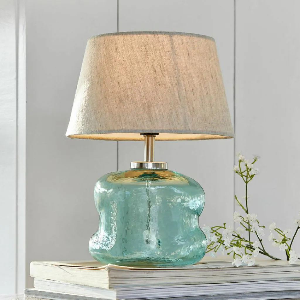 LOBERON Tischlampe Rufino blau/beige Sale