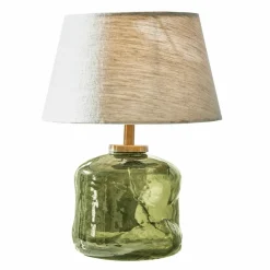 LOBERON Tischlampe Rufino grün/beige Online