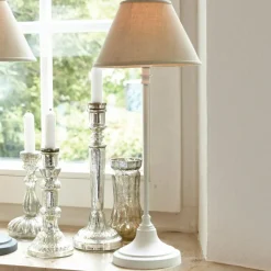 LOBERON Tischlampe Swindon beige/antikweiß Hot