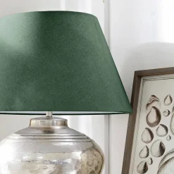 LOBERON Tischlampe Sybell petrol/antiksilber Discount