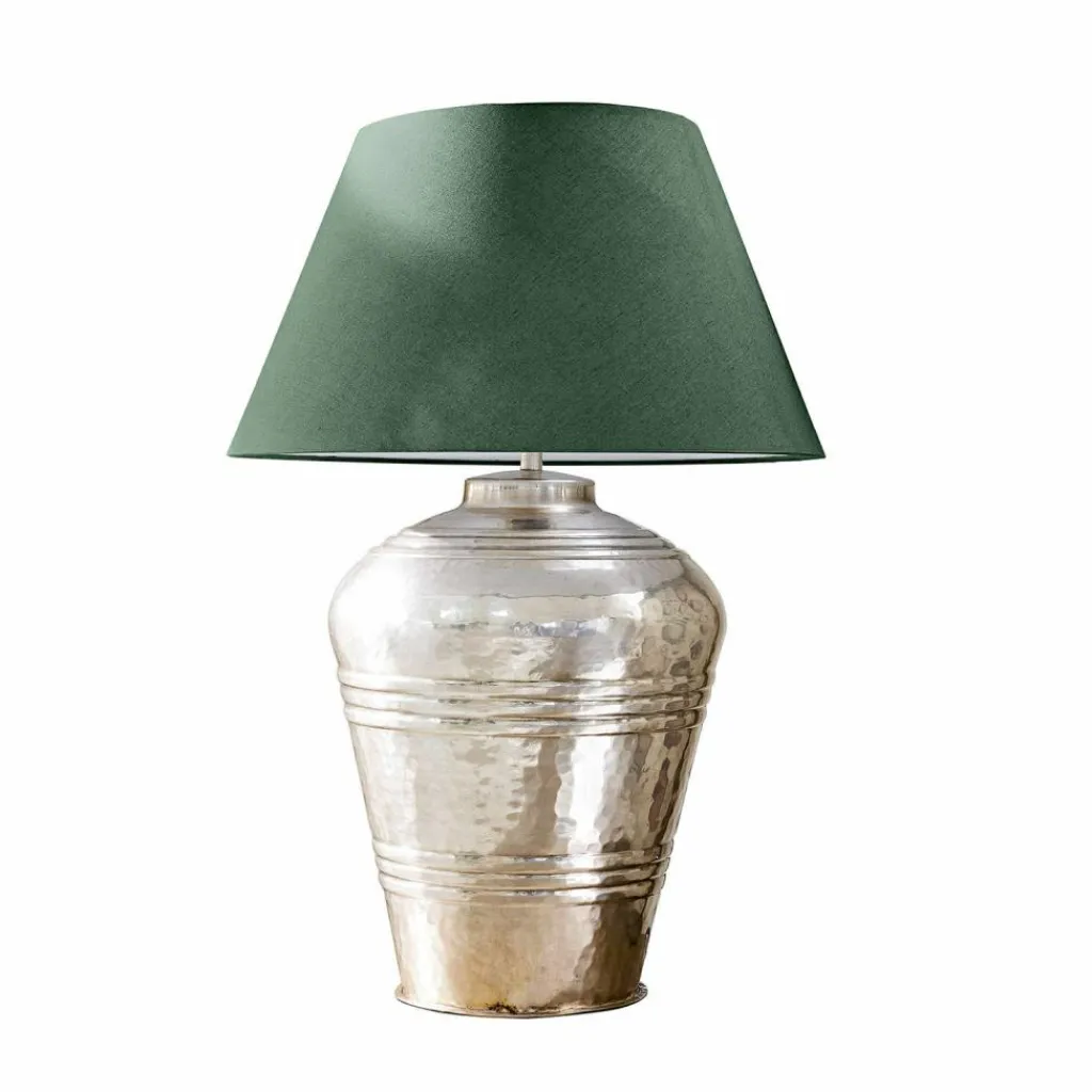 LOBERON Tischlampe Sybell petrol/antiksilber Discount