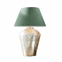 LOBERON Tischlampe Sybell petrol/antiksilber Discount