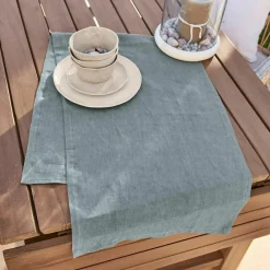 LOBERON Tischläufer Bursinel blau Clearance