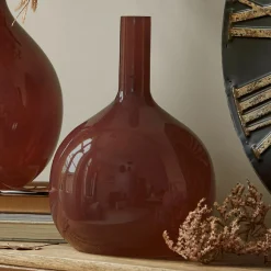 LOBERON Vase 2er Set Erlunda bordeaux Discount