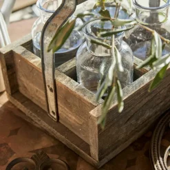 LOBERON Vase 4er Set mit Korb Reverie Online