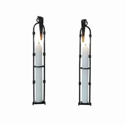 LOBERON Wandkerzenhalter 2er Set Vivendas Outlet