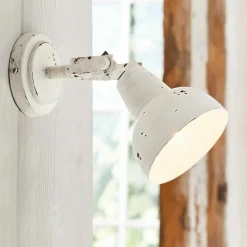 LOBERON Wandlampe Rieke antikweiß Outlet