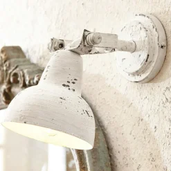 LOBERON Wandlampe Rieke antikweiß Outlet