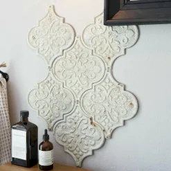 LOBERON Wandornament 6er Set Halira antikweiß Online