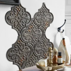 LOBERON Wandornament 6er Set Halira antikschwarz Clearance