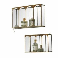 LOBERON Wandregal 2er Set Jaelani New