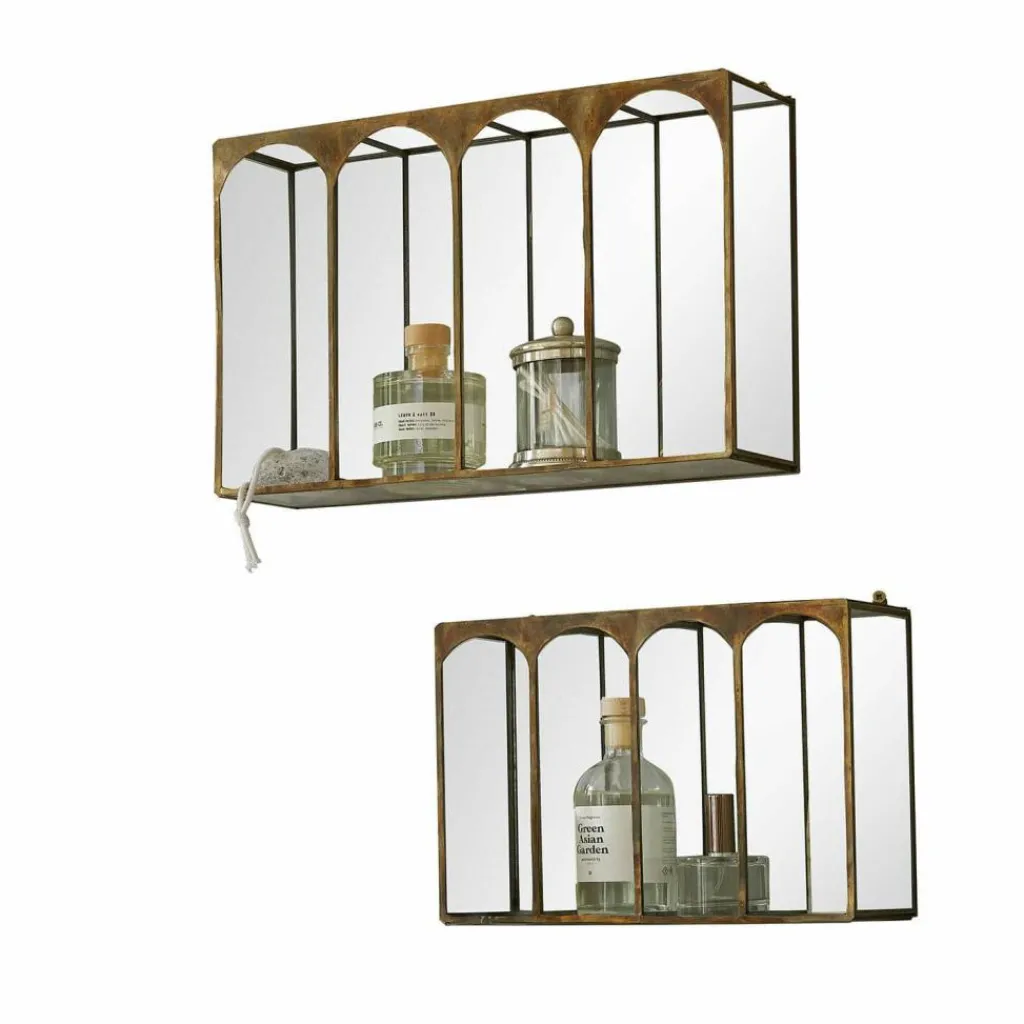 LOBERON Wandregal 2er Set Jaelani New