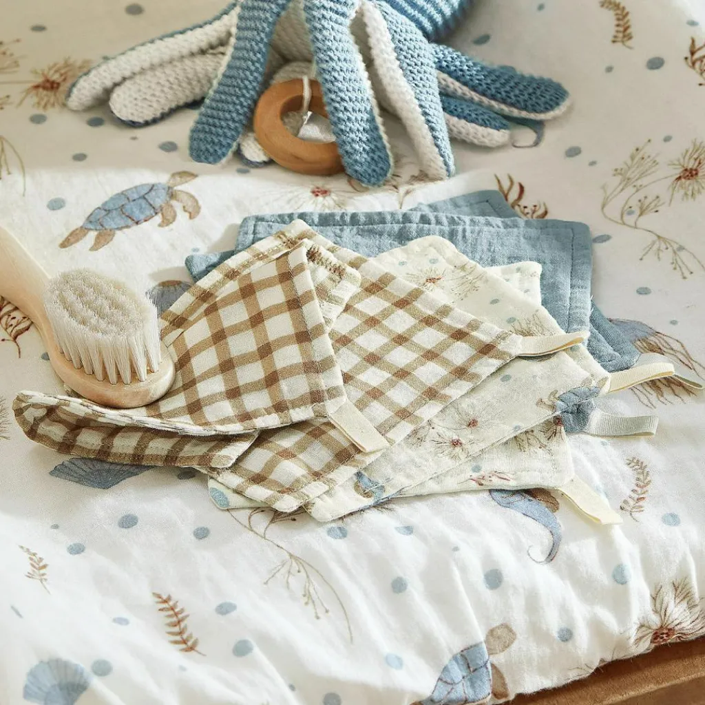 LOBERON Waschlappen 6er Set Tinkertop Hot
