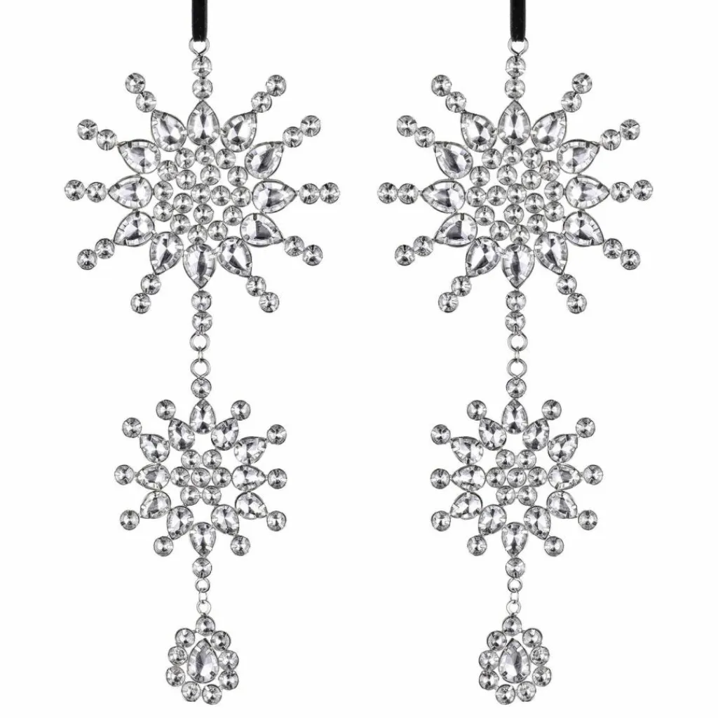 LOBERON Weihnachtsanhänger 2er Set Klerven Hot