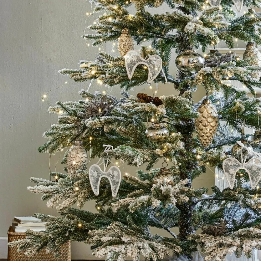 LOBERON Weihnachtsbaum Lokossa grün/weiß Clearance