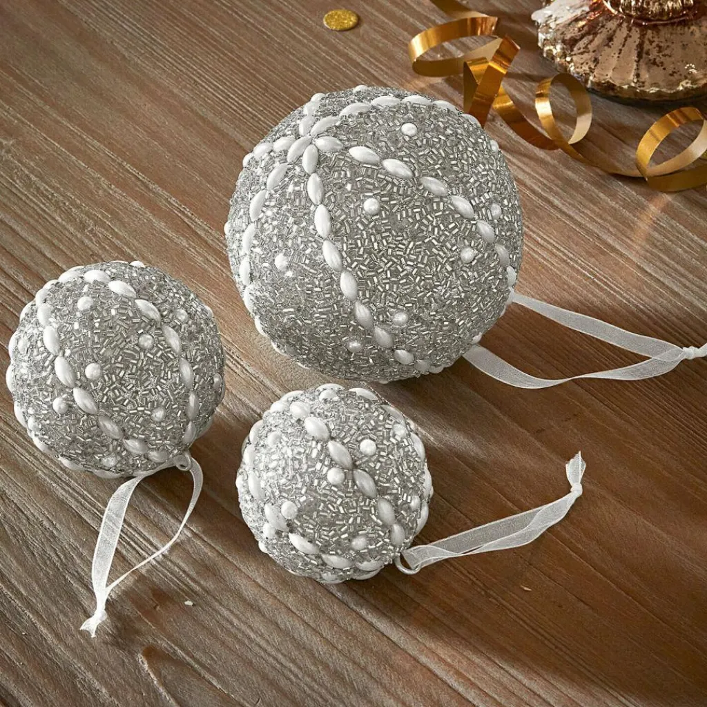 LOBERON Weihnachtskugel 3er Set Maelvik