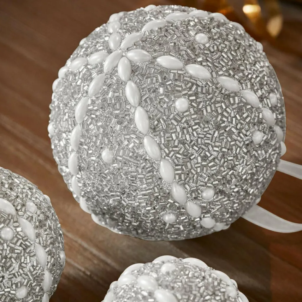 LOBERON Weihnachtskugel 3er Set Maelvik