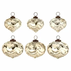LOBERON Weihnachtskugel 6er Set Xilianne New