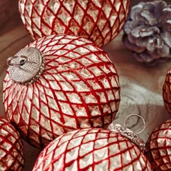 LOBERON Weihnachtskugeln 6er Set Aleviah Clearance