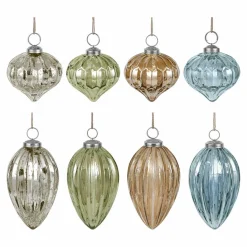 LOBERON Weihnachtskugeln 8er Set Azélisse Discount