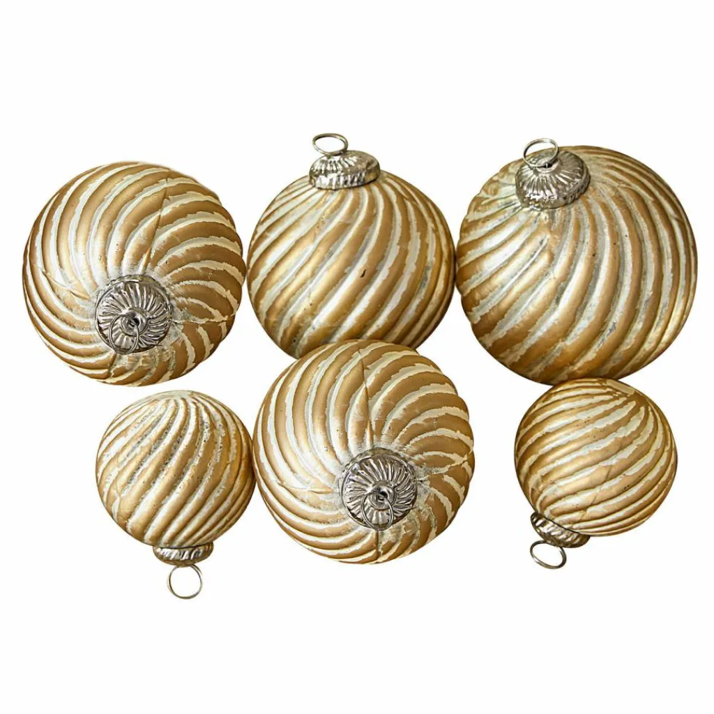 LOBERON Weihnachtskugeln 6er Set Frasetta Clearance