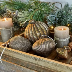 LOBERON Weihnachtsschmuck 4er Set Janine Clearance