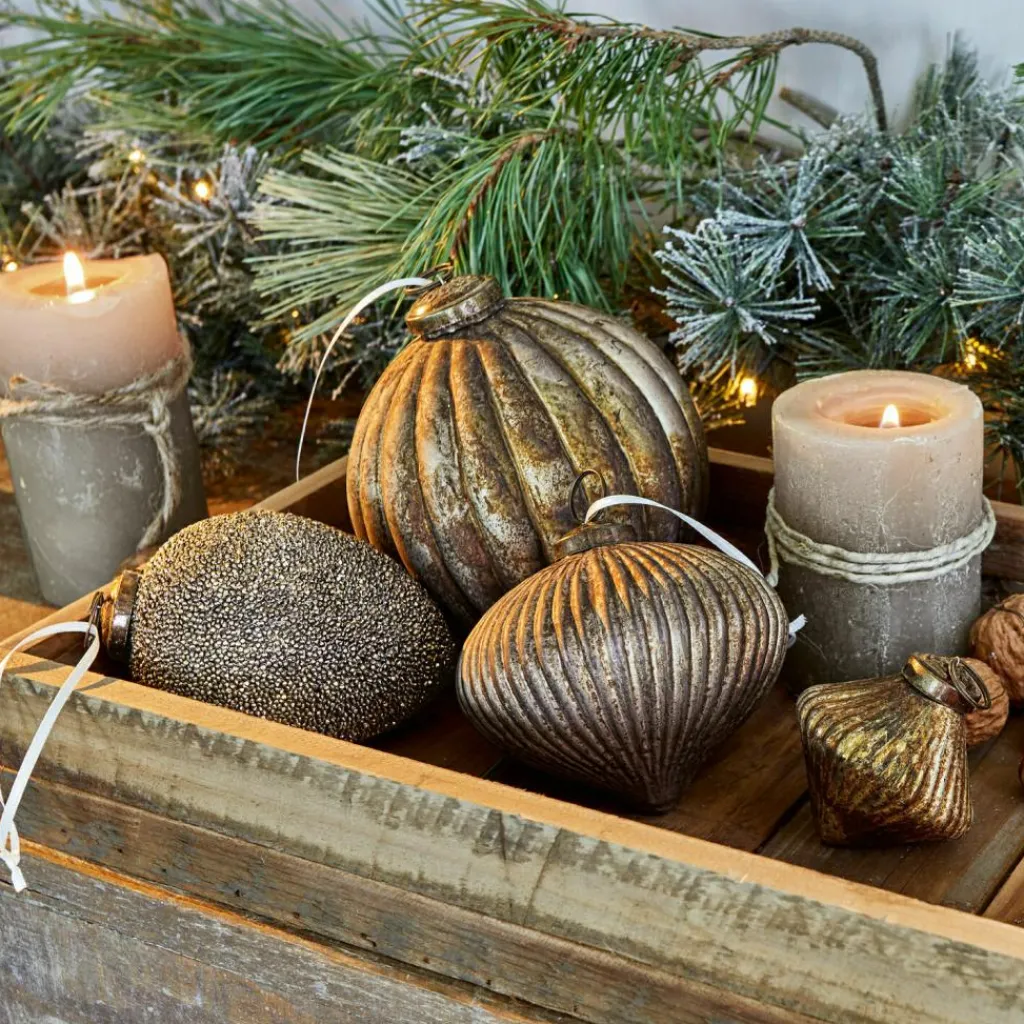 LOBERON Weihnachtsschmuck 4er Set Janine Clearance