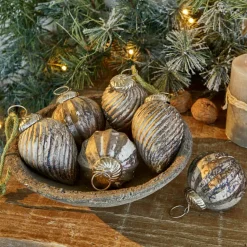 LOBERON Weihnachtsschmuck 6er Set Miras Sale