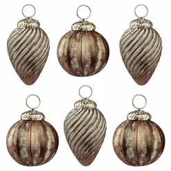 LOBERON Weihnachtsschmuck 6er Set Miras Sale