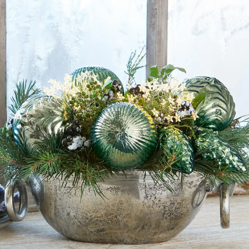 LOBERON Weihnachtsschmuck 6er Set Silverhill New