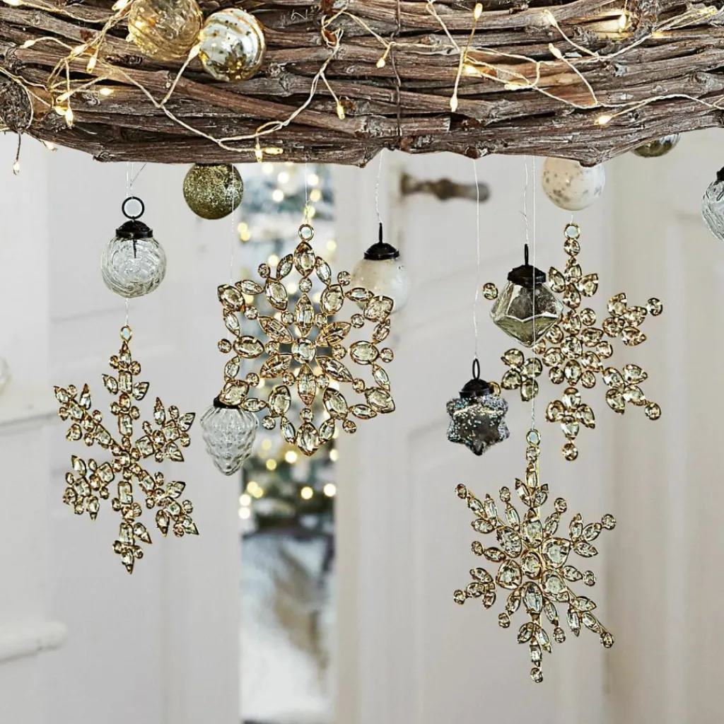 LOBERON Weihnachtsschmuck 4er Set Gaillon Discount