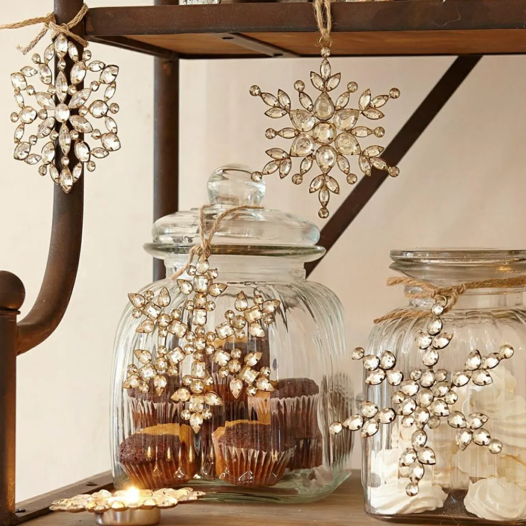 LOBERON Weihnachtsschmuck 4er Set Gaillon Discount