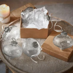 LOBERON Weihnachtsschmuck 6er Set Cheshire klar Hot