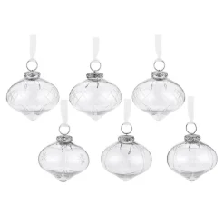 LOBERON Weihnachtsschmuck 6er Set Cheshire klar Hot