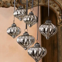 LOBERON Weihnachtsschmuck 6er Set Lauranne Hot
