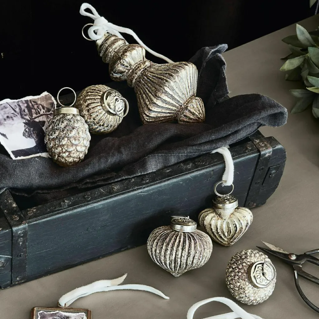 LOBERON Weihnachtsschmuck 6er Set Ménoire Best