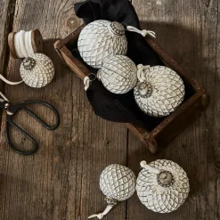 LOBERON Weihnachtsschmuck 6er Set Maélys New
