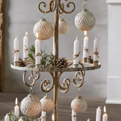 LOBERON Weihnachtsschmuck 6er Set Maélys New