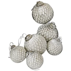 LOBERON Weihnachtsschmuck 6er Set Maélys New
