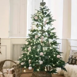 LOBERON Weihnachtsschmuck 6er Set Quirat weiß Best