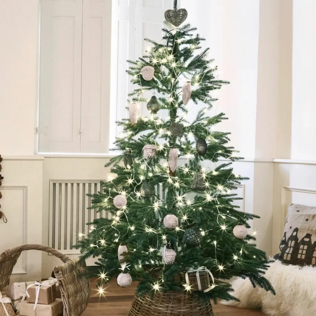 LOBERON Weihnachtsschmuck 6er Set Quirat weiß Best