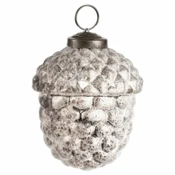 LOBERON Weihnachtsschmuck 6er Set Quirat weiß Best