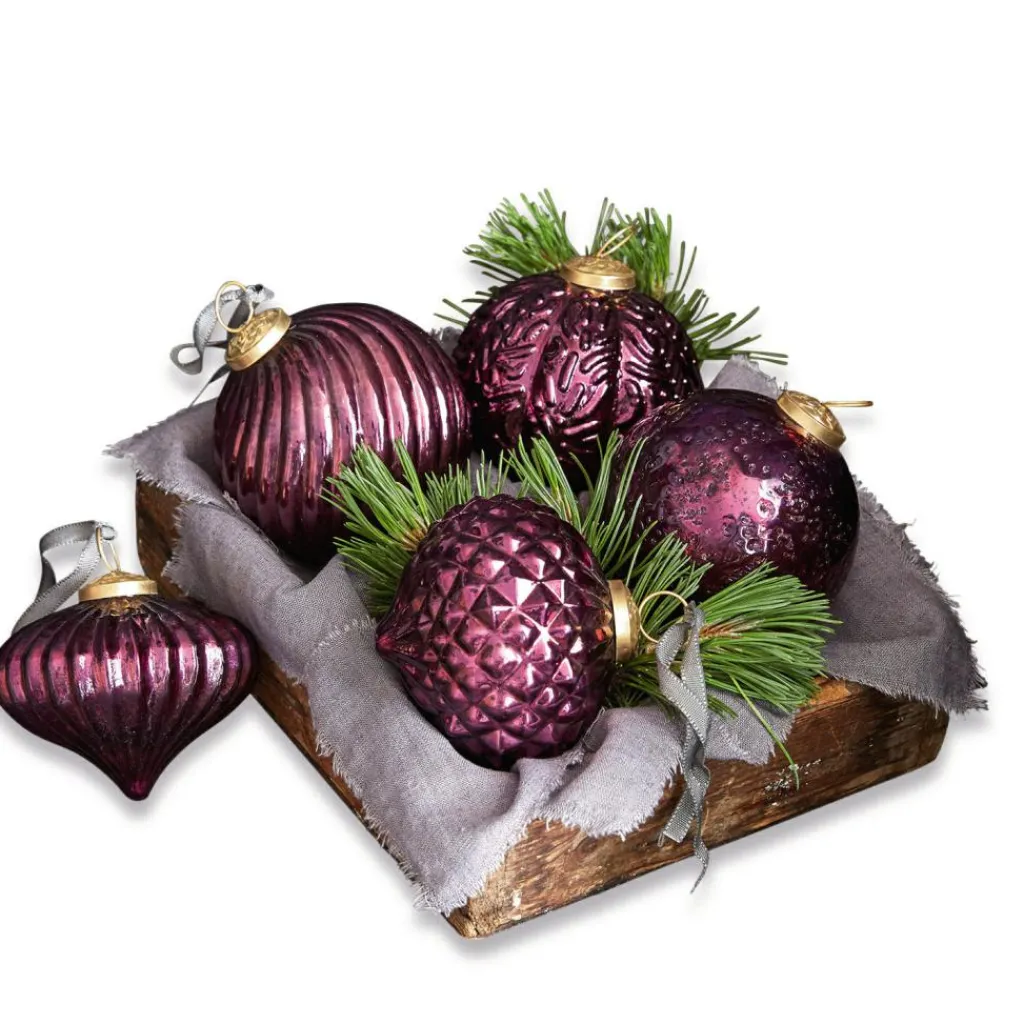 LOBERON Weihnachtsschmuck 5er Set Sambre Sale