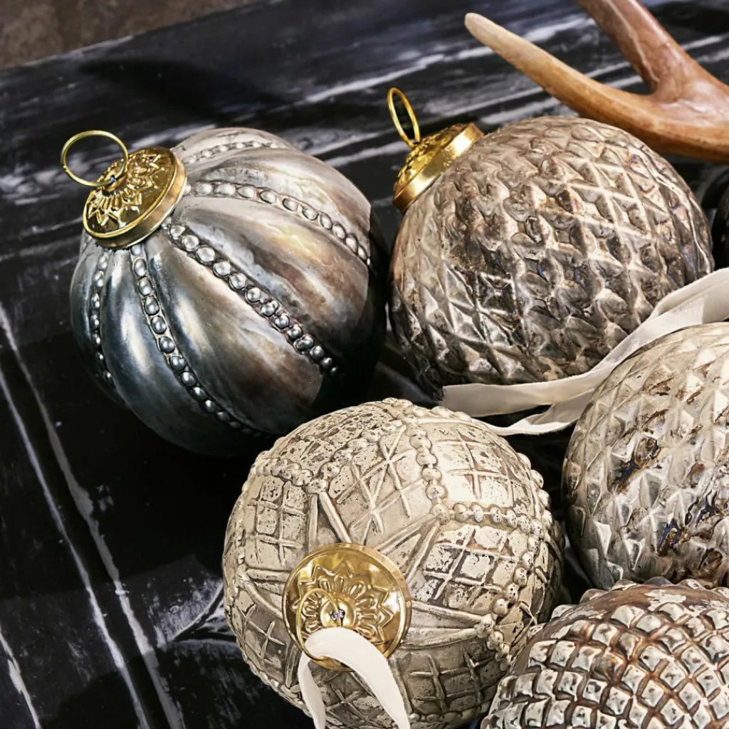 LOBERON Weihnachtsschmuck 8er Set Silverlake