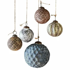 LOBERON Weihnachtsschmuck 5er Set Jilian Outlet